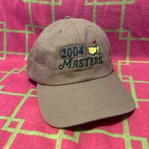 VTG 2004 Augusta Masters GOLF Cap adjustable American Needle Hat Phil Mickelson